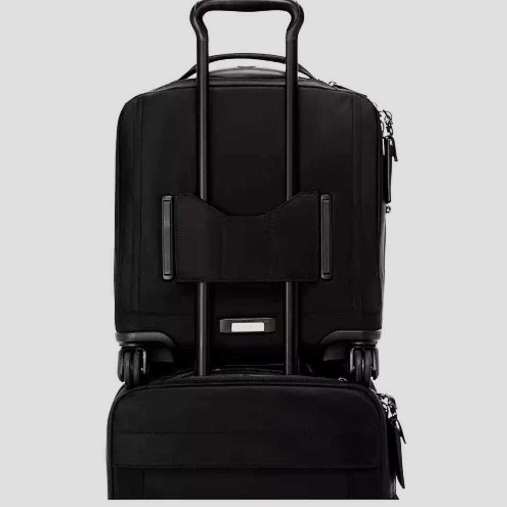 TUMI Voyageur Leger Compact Carry-On in Black Gunmetal - Picture 3 of 15